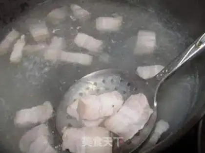 Make Garlic red meat step 3