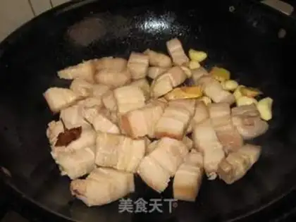 Make Garlic red meat step 9