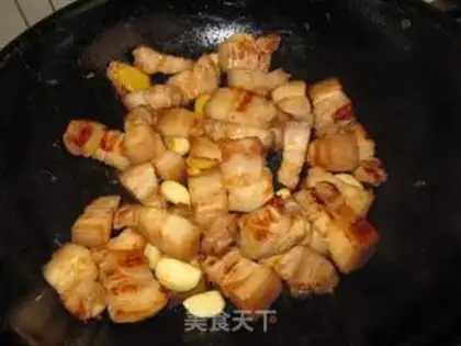 Make Garlic red meat step 10