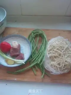 Make Soybeans evaporate halogen noodles step 0