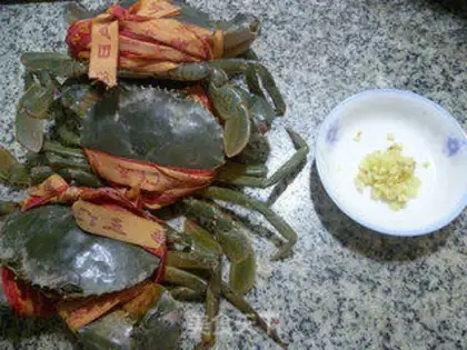 Make The green crab step 0