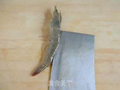 Make Cheese and shrimp step 1