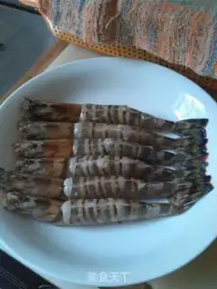 Make Garlic shrimp step 1