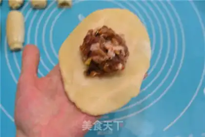 Make Sioux meat mooncake step 22