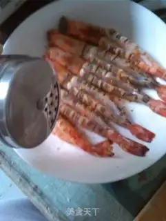 Make Garlic shrimp step 2