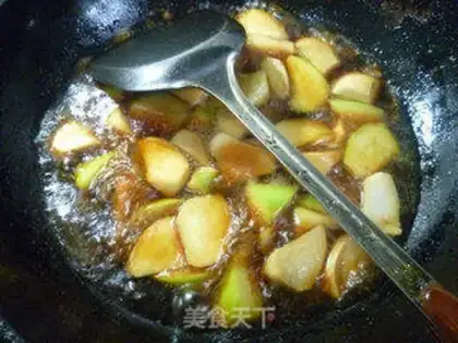 Make The apricots are burning up at night step 10