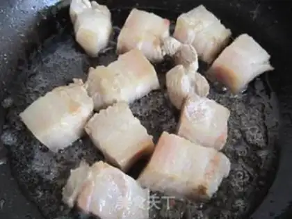 Make Frozen tofu red meat step 6