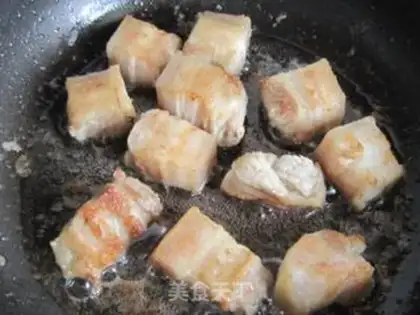 Make Frozen tofu red meat step 7