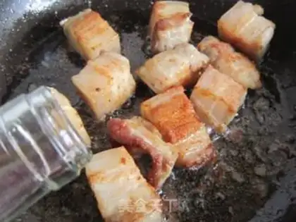 Make Frozen tofu red meat step 8