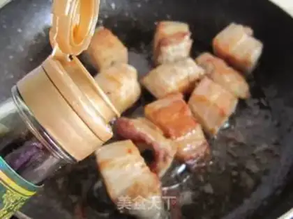 Make Frozen tofu red meat step 9
