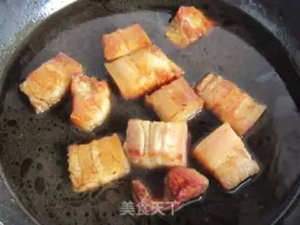 Make Frozen tofu red meat step 10