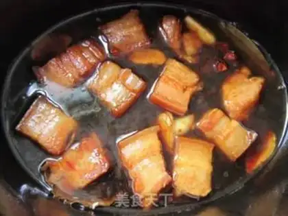 Make Frozen tofu red meat step 12