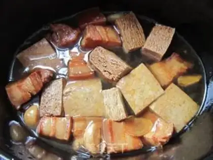Make Frozen tofu red meat step 14
