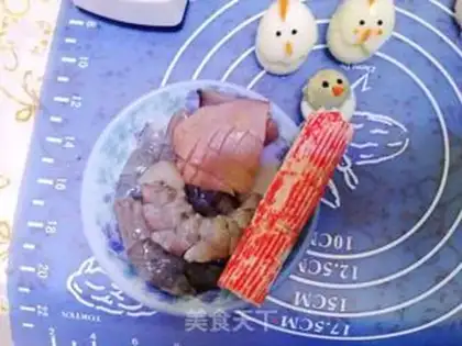 Make Panda seafood step 15