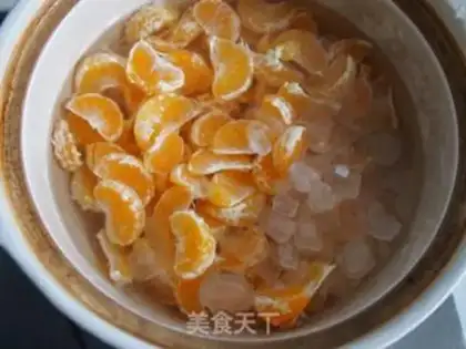 Make Sugar orange cans step 1