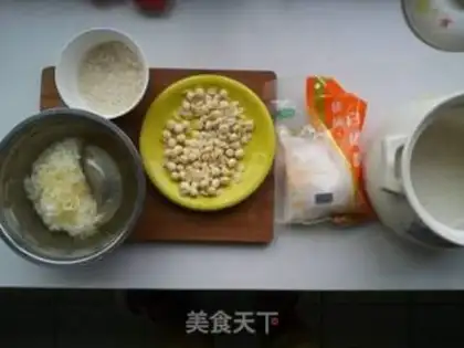 Make Silver-eared almond porridge step 0