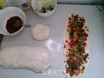 Make Onion waffles step 3
