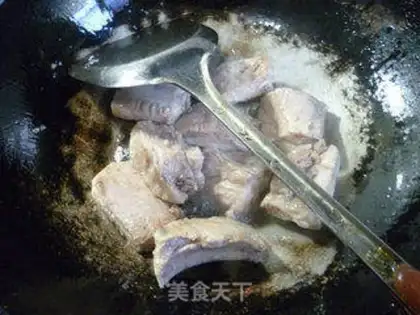 Make Burn the ribs white step 2