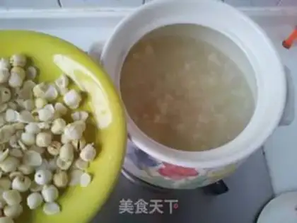 Make Silver-eared almond porridge step 3