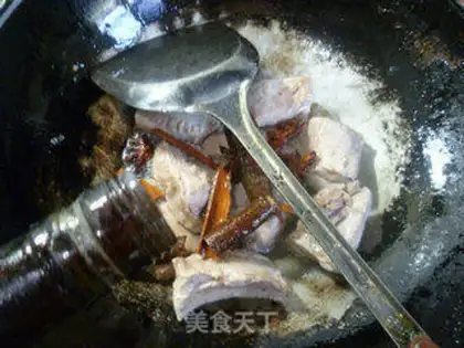 Make Burn the ribs white step 3
