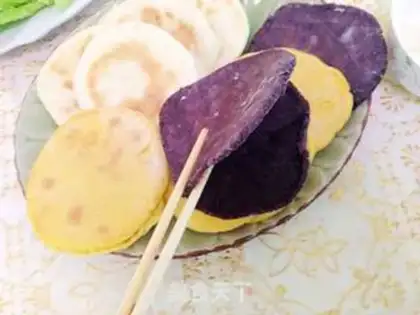 Make Three-coloured meat step 22