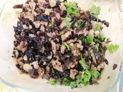 Make Three-coloured meat step 24