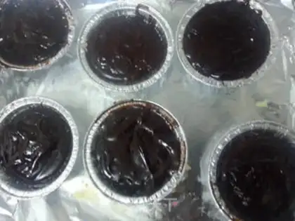 Make Chocolate lava cake step 3