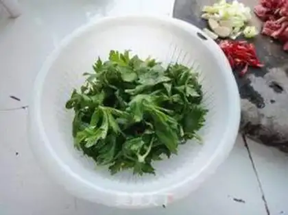 Make Cream beef step 1
