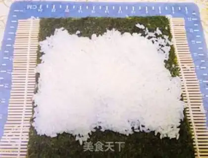 Make Flower sushi step 19