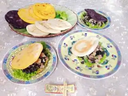 Make Three-coloured meat step 27