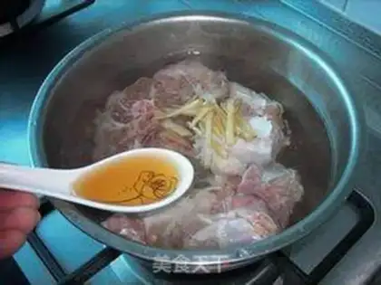 Make Cowtail soup step 1