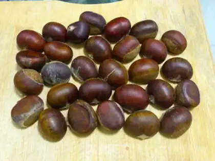 Make Sugar roasted chestnuts step 0