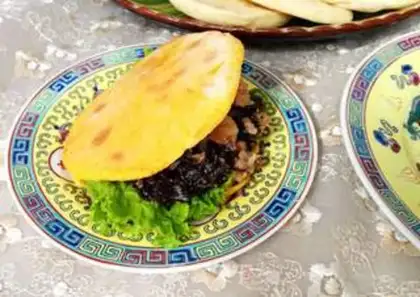 Make Three-coloured meat step 30