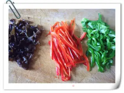 Make Five-colour squid silk step 2