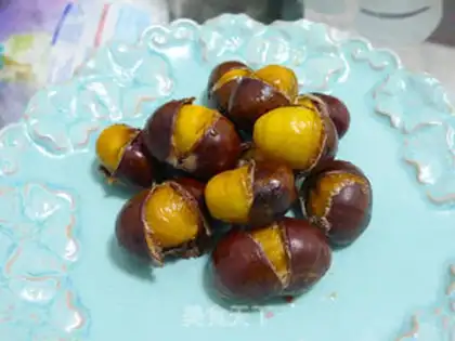 Make Sugar roasted chestnuts step 5