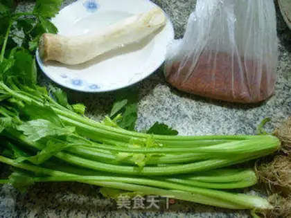 Make The apricot and celery step 0