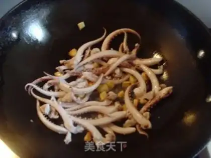 Make Soy squid shaving step 5