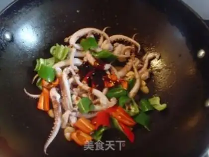 Make Soy squid shaving step 7