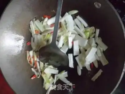 Make Ham and cabbage step 5