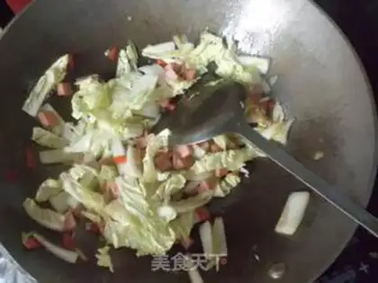 Make Ham and cabbage step 6