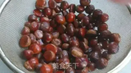 Make Original roasted chestnuts step 1