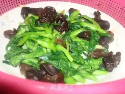 Make Black-mucked chicken cabbage step 6