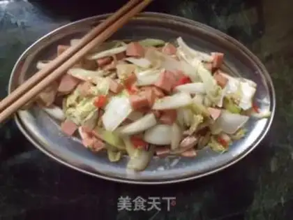 Make Ham and cabbage step 7