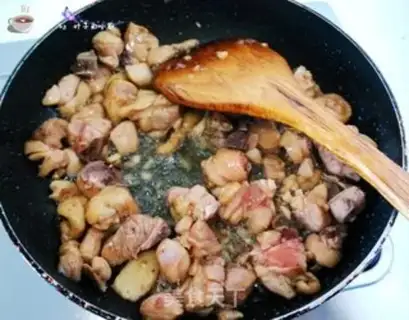 Make Chestnut roast chicken step 7