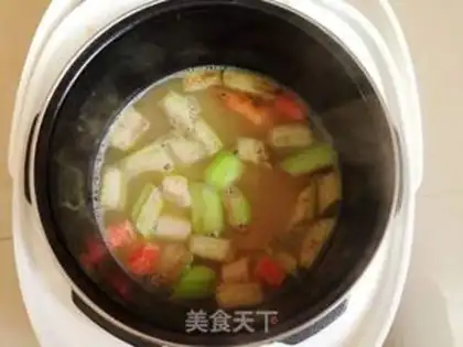 Make Smelt seafood soup step 10