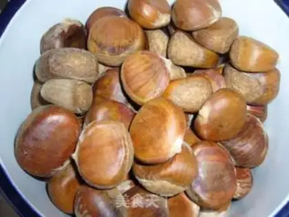 Make High pressure cooker chestnuts step 0