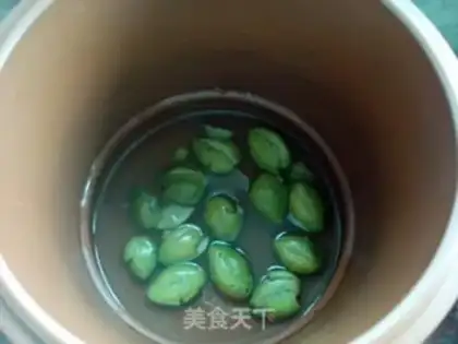 Make Olive pig lung soup step 4