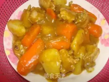 Make Curry carrot wings step 6