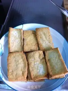 Make Bear palm tofu step 2