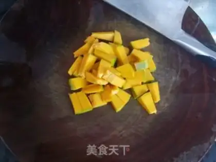 Make Pumpkin beans step 1